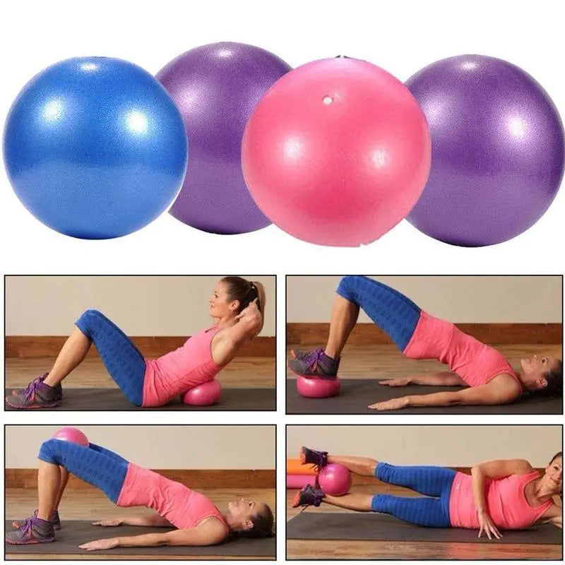 Cheerful Purple Scrub Yoga Balance Ball for Effective Workouts | Aloha Imports