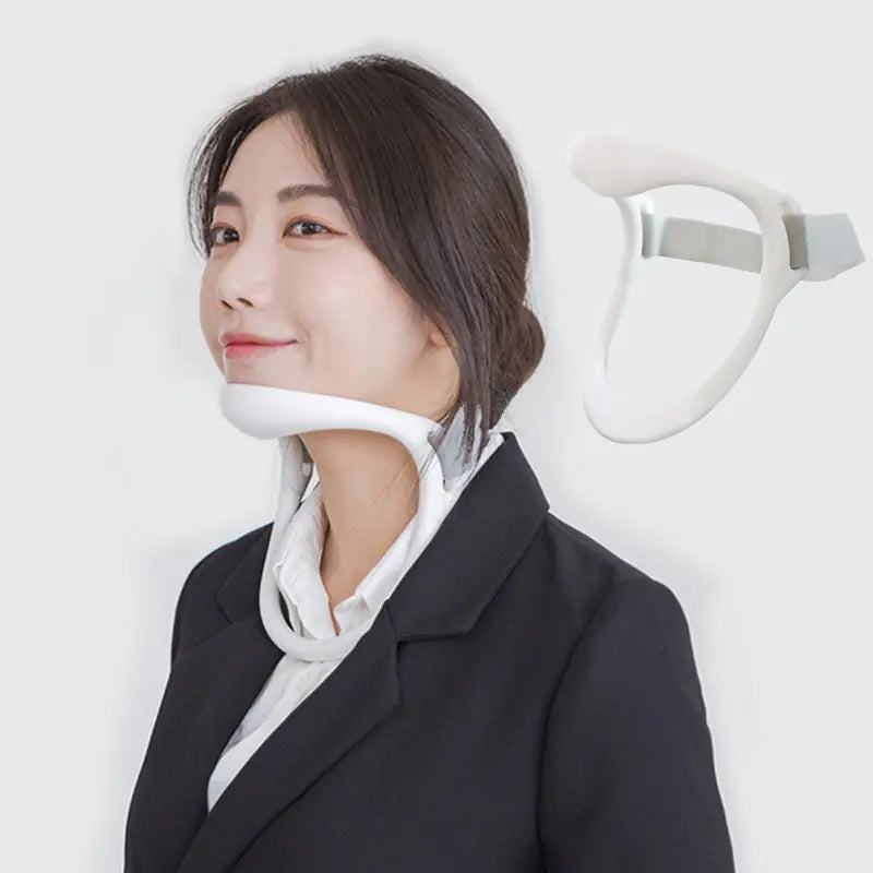 Ergonomic Adjustable Neck Support Brace for Posture Correction