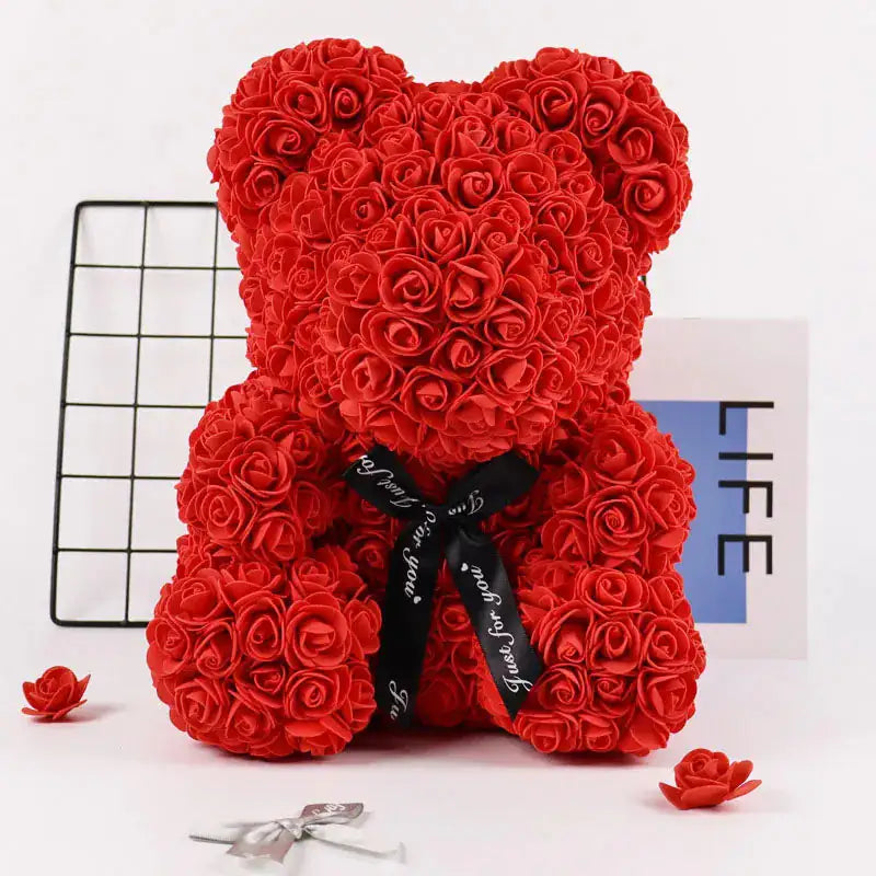 10" RoseBloom Bear: Cuddle Your Way into Their Heart!