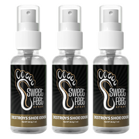 Sweet Feet Spray Fresh Clean Shoe Deodorizer – Destroys Shoe Odor Instantly, x3 1 oz Bottle