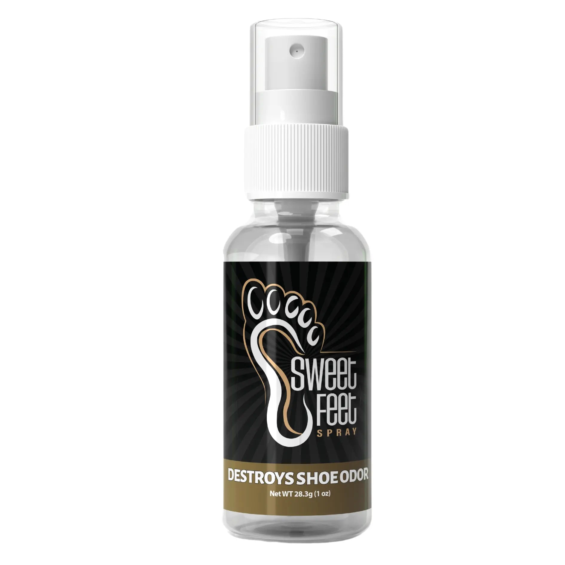 Sweet Feet Spray Sweet Shoe Deodorizer – Destroys Shoe Odor Instantly, 1 oz Bottle - Aloha Imports 