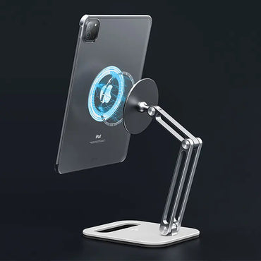 Sleek Tablet Stand with Magnetic Attachment for Secure Hold | Aloha Imports