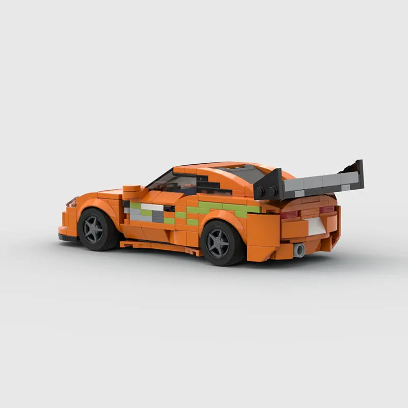 Collectible Toy Racing Car Inspired by Fast & Furious in Orange | Aloha Imports