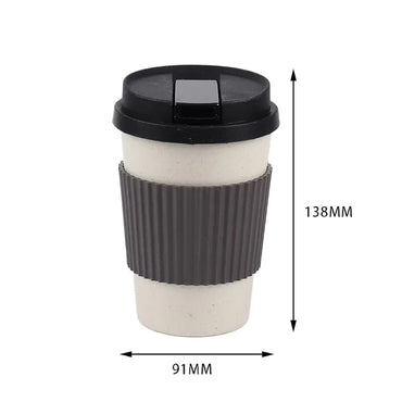 Biodegradable Tobacco Bowl Filter Mug with Lid - Because Trees Need Love Too